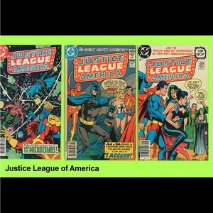 Justice League of America Comic Lot DC Comics Bronze Age